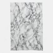 Trendy White Marble Stone Theedoek (Verticaal)