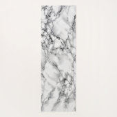 Trendy White Marble Stone Yogamat (Achterkant)