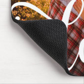 Trendy White Overlay | Liefde met foto Muismat (Hoek)