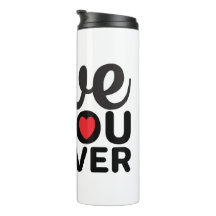Trendy white Valentijnsdag Tumbler voor Drink