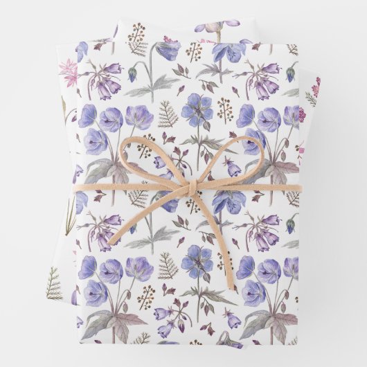 Trendy  Wildflower bloementuin Inpakpapier Vel (In situ)