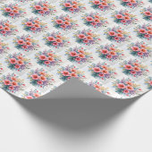 Trendy Wildflowers Beautiful Luxury Collection Cadeaupapier (Hoek)