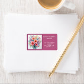 Trendy Wildflowers Beautiful Luxury Collection Etiket (Insitu)