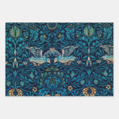 Trendy William Morris Flowers en vogels Inpakpapier Vel (Voorkant 3)