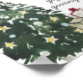 Trendy Winter Favorieten | Waterverf illustraties Poster (Hoek)