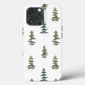 Trendy Winter | Kerstboompatroon Case-Mate iPhone Case (Achterkant)