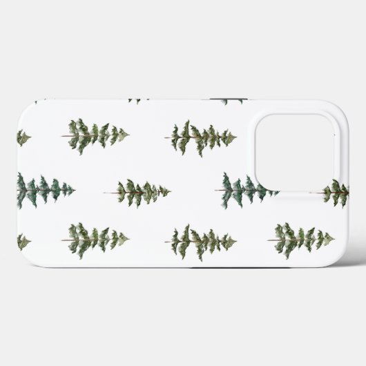 Trendy Winter | Kerstboompatroon Case-Mate iPhone Case (Achterkant (horizontaal))