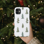 Trendy Winter | Kerstboompatroon Case-Mate iPhone Case<br><div class="desc">Trendy Winter | Kerstboompatroon</div>