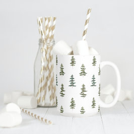Trendy Winter | Kerstboompatroon Koffiemok