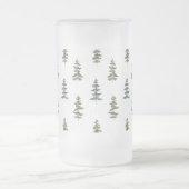 Trendy Winter | Kerstboompatroon Matglas Bierpul (Center)