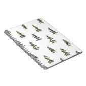 Trendy Winter | Kerstboompatroon Notitieboek (Rechterzijde)