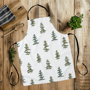 Trendy Winter   Kerstboompatroon Schort