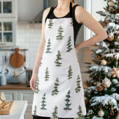 Trendy Winter | Kerstboompatroon Schort