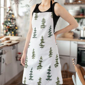 Trendy Winter | Kerstboompatroon Schort