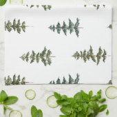 Trendy Winter | Kerstboompatroon Theedoek (Gevouwen)