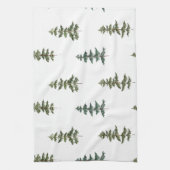 Trendy Winter | Kerstboompatroon Theedoek (Verticaal)