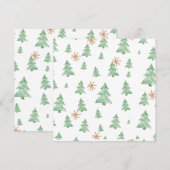 Trendy Winter Unique Christmas Tree Stars (Voorkant / Achterkant)