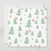 Trendy Winter Unique Christmas Tree Stars (Achterkant)