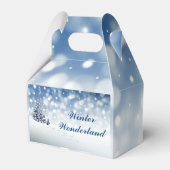 Trendy Wintry Winter Wonderland Bedankdoosjes (Achterkant)