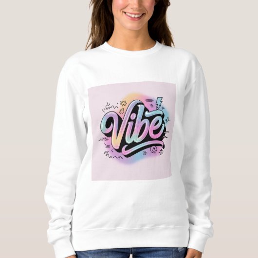Trendy wit outfit trui (Voorkant)