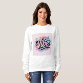 Trendy wit outfit trui (Voorkant volledig)