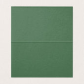 Trendy wooddieren Forest Greenery Place Card Kaart (Binnenkant ongevouwen)