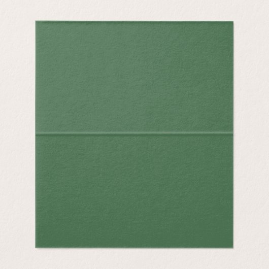 Trendy wooddieren Forest Greenery Place Card Kaart (Binnenkant ongevouwen)