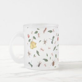 Trendy Woodlands Wildflowers & Bugs Matglas Koffiemok