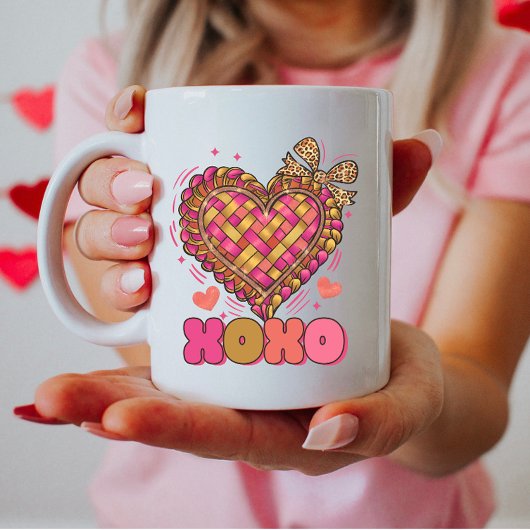Trendy XOXO Hart Koffiemok
