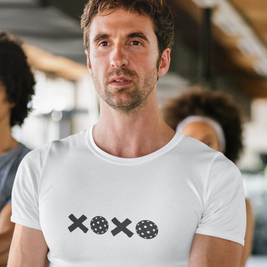 Trendy XOXO Pickleball knuffels & kussen T-shirt