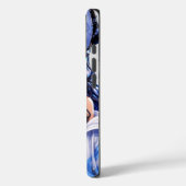 Trendy Y2K Anime Meisje Blauwe Esthetiek Case-Mate iPhone Case (Achterkant / Links)