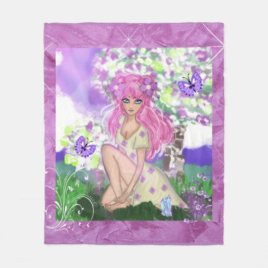 Trendy Young Girly Fleece Throw & Sperpa Blankets Deken (Voorkant)