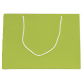 Trendy zachte chartreuse grote cadeautas (Voorkant)