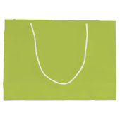 Trendy zachte chartreuse grote cadeautas (Achterkant)
