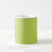 Trendy zachte chartreuse koffiemok (Center)