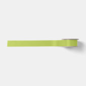 Trendy zachte chartreuse satijnen lint (Voorkant)