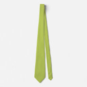 Trendy zachte chartreuse stropdas (Voorkant)