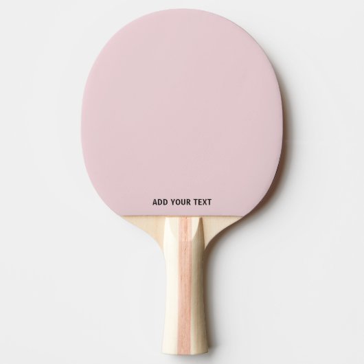 Trendy Zachte Pastelroze - Douane Ping Pong Batje (Voorkant)