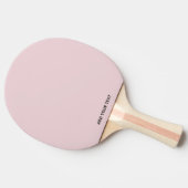 Trendy Zachte Pastelroze - Douane Ping Pong Batje (Zijkant)