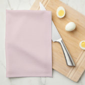 Trendy Zachte Pastelroze - Keukenhanddoek (Quarter Fold)