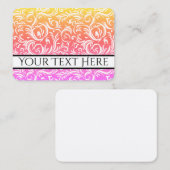 Trendy zakelijke profielkaarten visitekaartje (Voorkant / Achterkant)