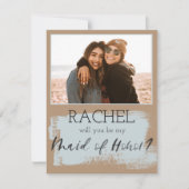 Trendy zal je mijn Maid of Honor foto zijn (Voorkant)
