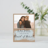 Trendy zal je mijn Maid of Honor foto zijn (Staand voorkant)