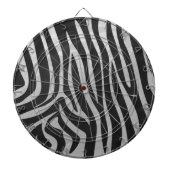 Trendy Zebra Animal Print Pattern gemaakt door Ima Dartbord (Voorkant)
