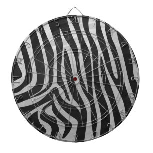 Trendy Zebra Animal Print Pattern gemaakt door Ima Dartbord