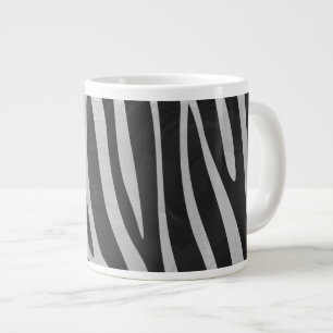Trendy Zebra Animal Print Pattern gemaakt door Ima Grote Koffiekop