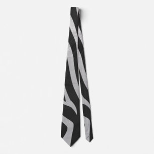Trendy Zebra Animal Print Pattern gemaakt door Ima Stropdas