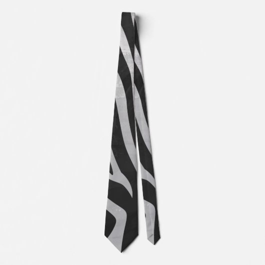 Trendy Zebra Animal Print Pattern gemaakt door Ima Stropdas (Voorkant)