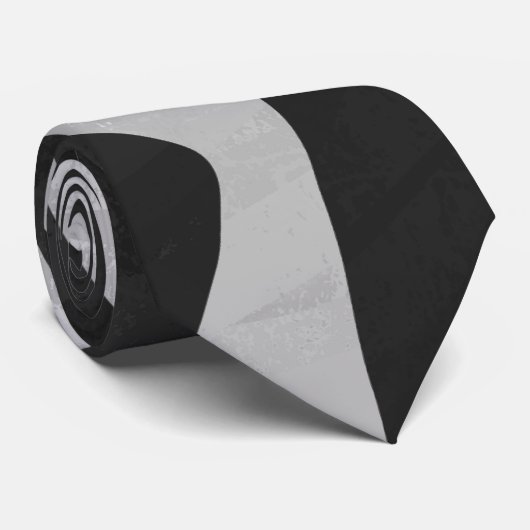 Trendy Zebra Animal Print Pattern gemaakt door Ima Stropdas (Opgerold)