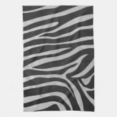 Trendy Zebra Animal Print Pattern gemaakt door Ima Theedoek (Verticaal)